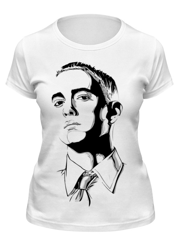 

Футболка женская Printio Эминем (eminem) белая XL, Белый, Эминем (eminem)