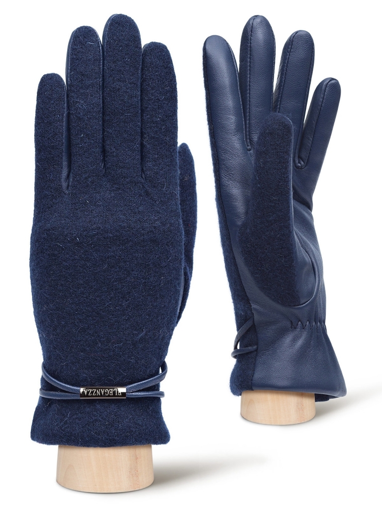 

Перчатки женские Eleganzza TOUCH IS0150 синие 8, Синий, TOUCH IS0150
