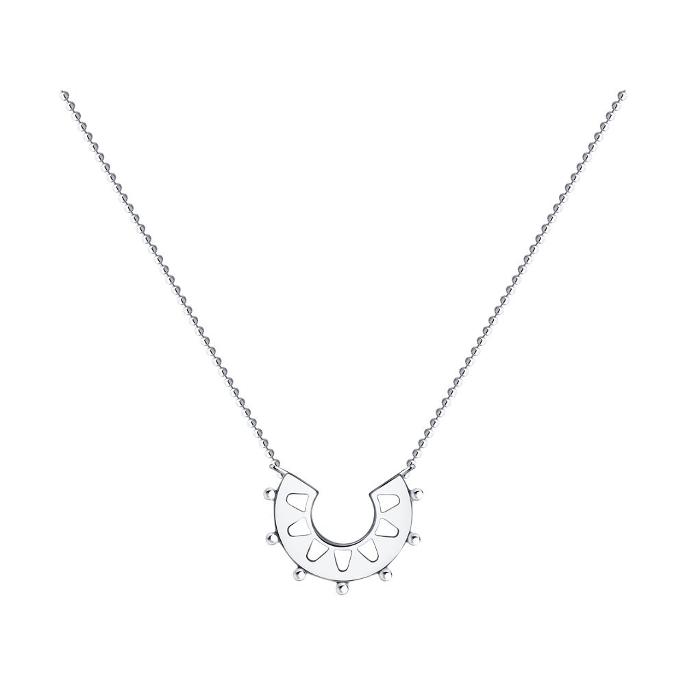 

Колье из серебра 40 см SOKOLOV 94070400, 94070400