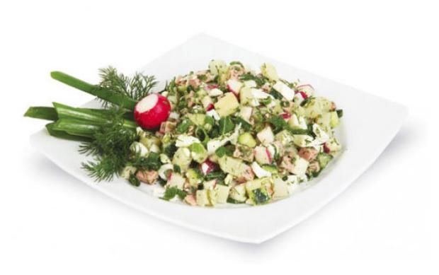 

Набор для окрошки АШАН с мясом