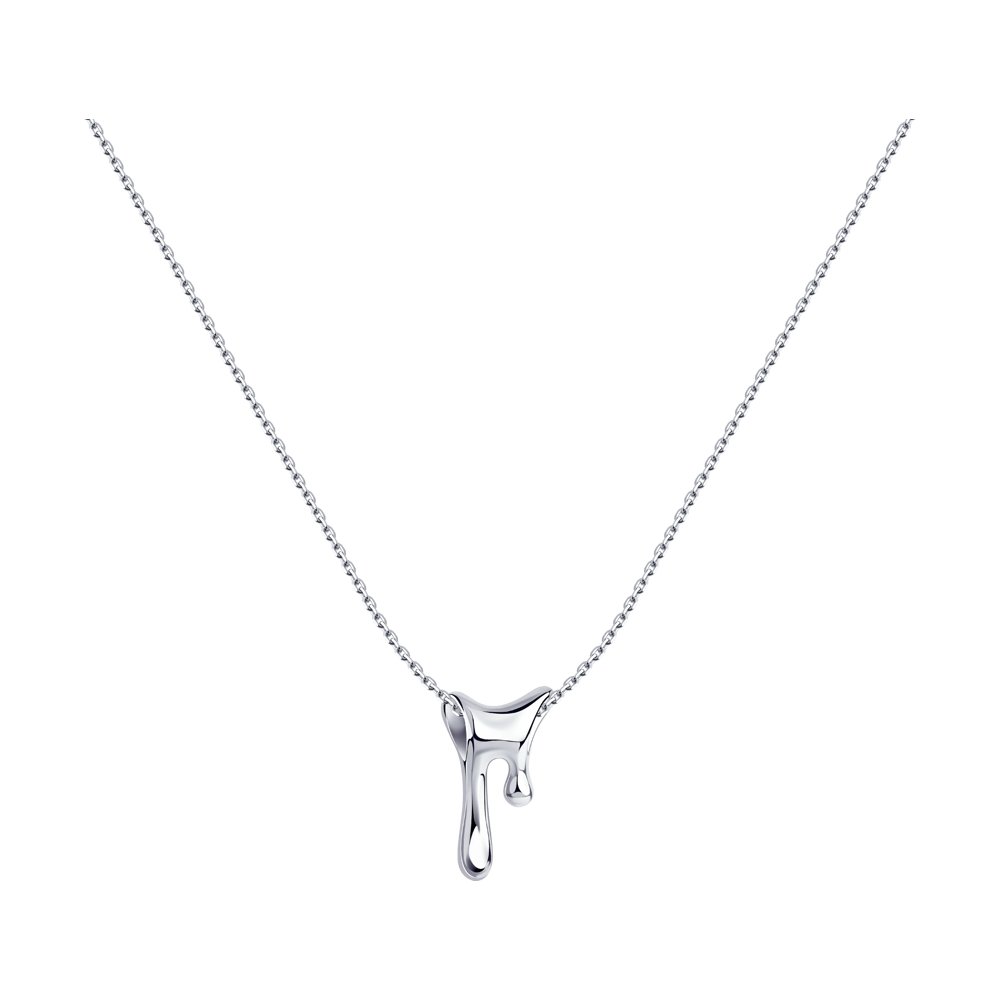 

Колье из серебра 40 см SKLV 94070409, 94070409