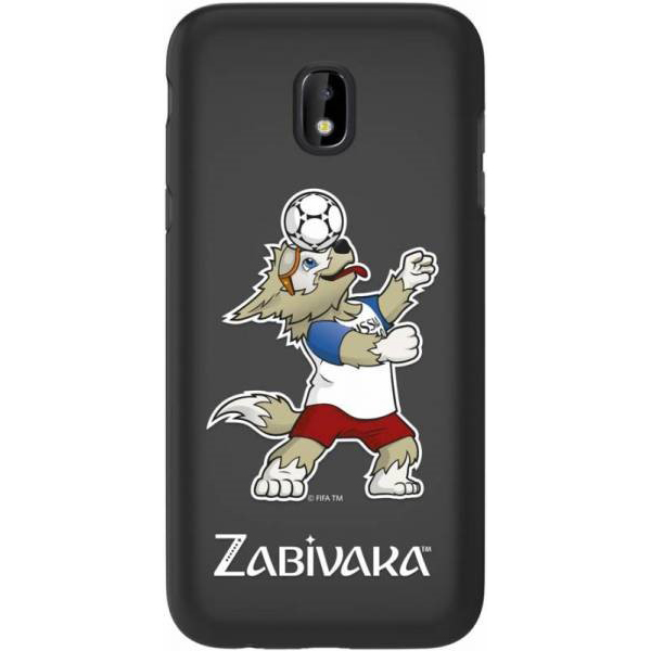 фото Клип-кейс fifa-2018 zabivaka 1 для samsung galaxy j3 (черный) fifa-2018 world cup