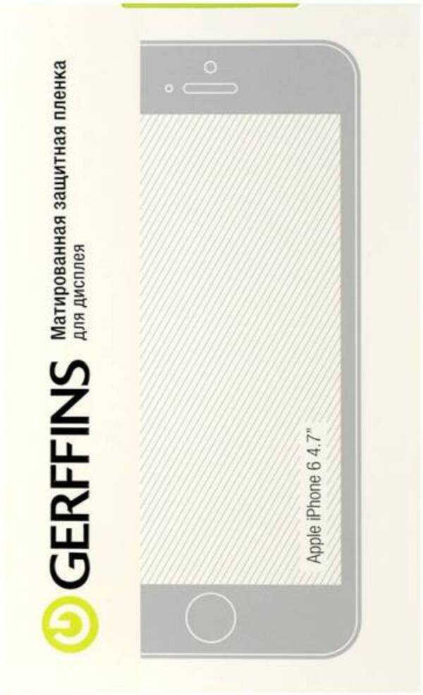 

Защитная пленка Gerffins для Apple iPhone 6/6S/7/8/SE 2020 (матовая), для Apple iPhone 6/6S/7/8/SE 2020 (матовая)