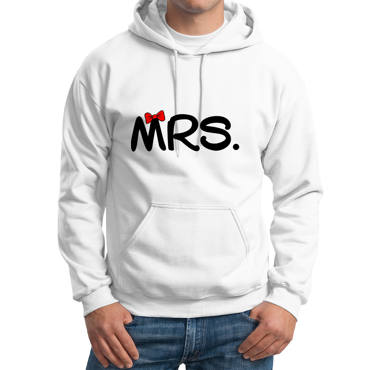 

Худи унисекс CoolPodarok MRS мисс белое 56 RU, M0113877
