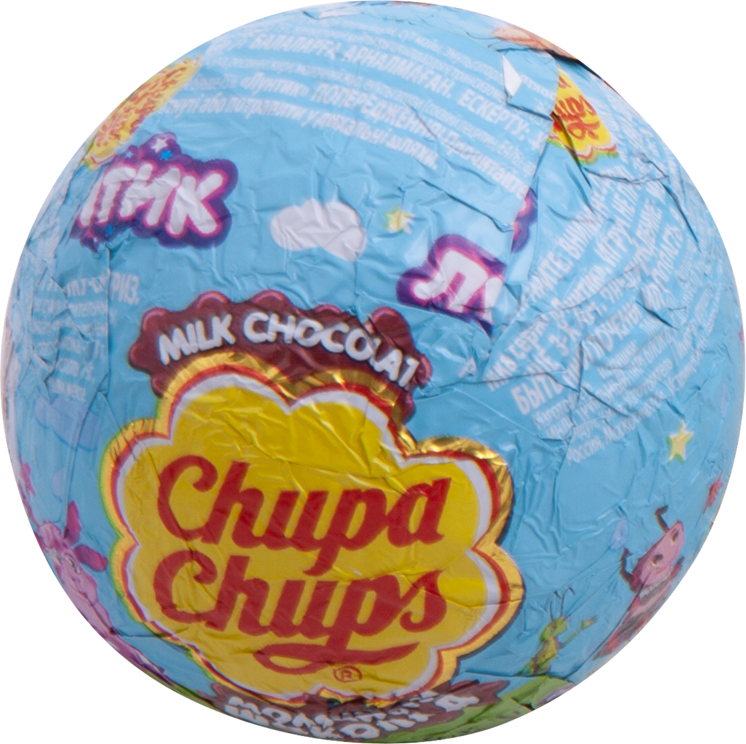 

Шоколад фигурный Chupa Chups молочный с игрушкой-сюрпризом 20 г