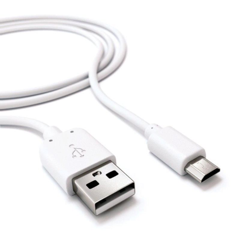 

Кабель RED LINE USB - Micro USB 1A, 1 м, белый