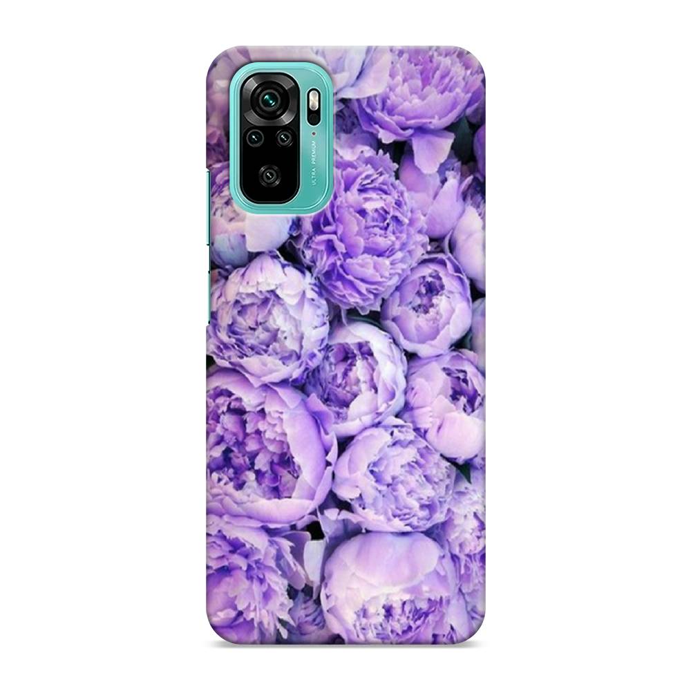 

Пластиковый чехол "Пионы сиреневые" на Xiaomi Redmi Note 10S, 39920-6