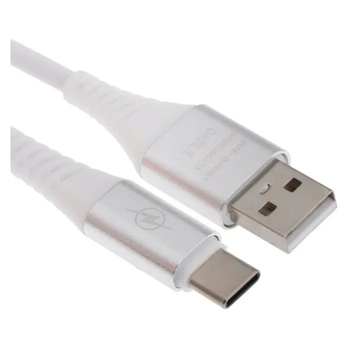 Кабель SmartBuy iK3112ERG USB - USB Type-C силикон, 2A, 1 м, белый