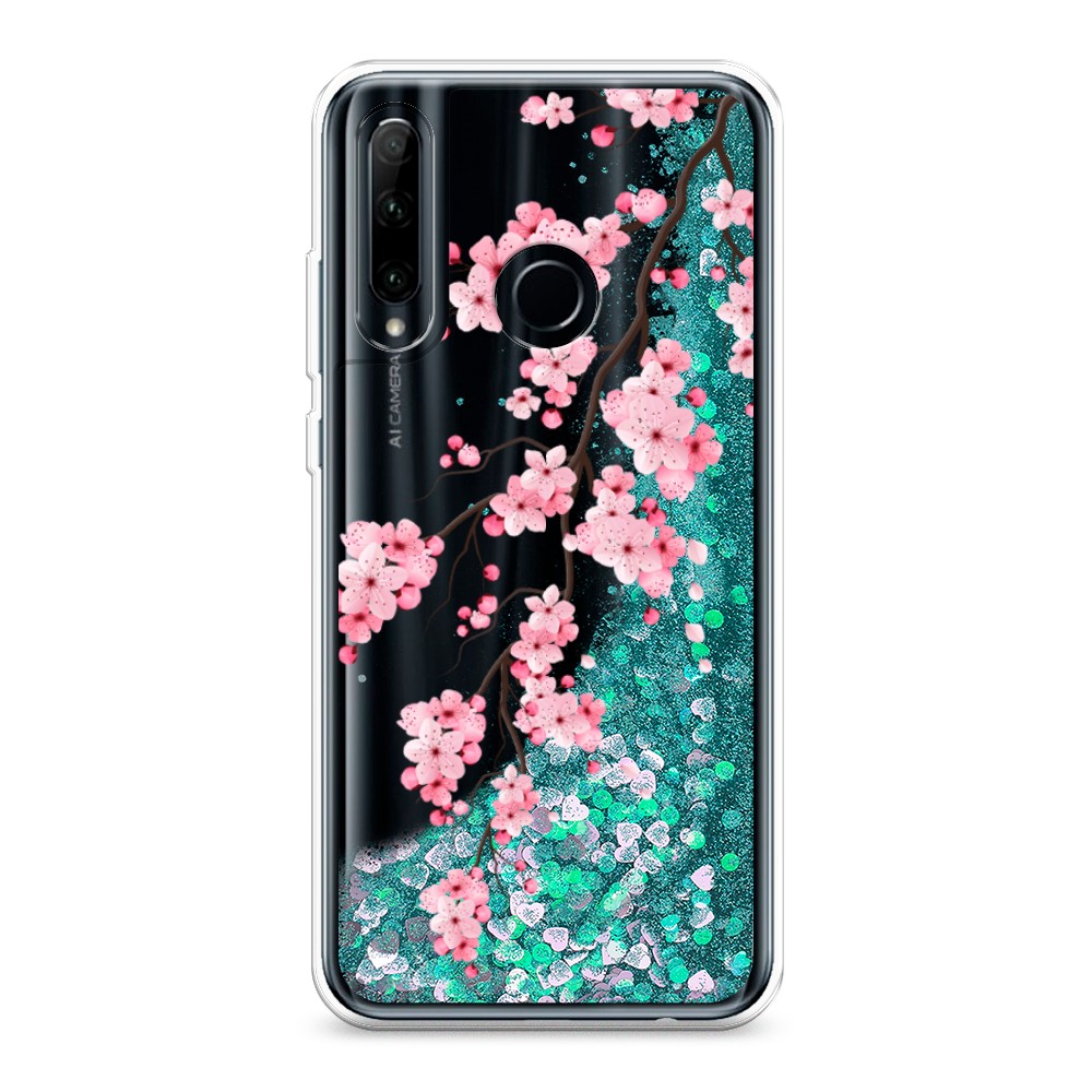 

Чехол Awog на Honor 10i/20 Lite 2019/20e/Huawei P Smart Plus 2019 "Розовая сакура", Разноцветный, 68995-1