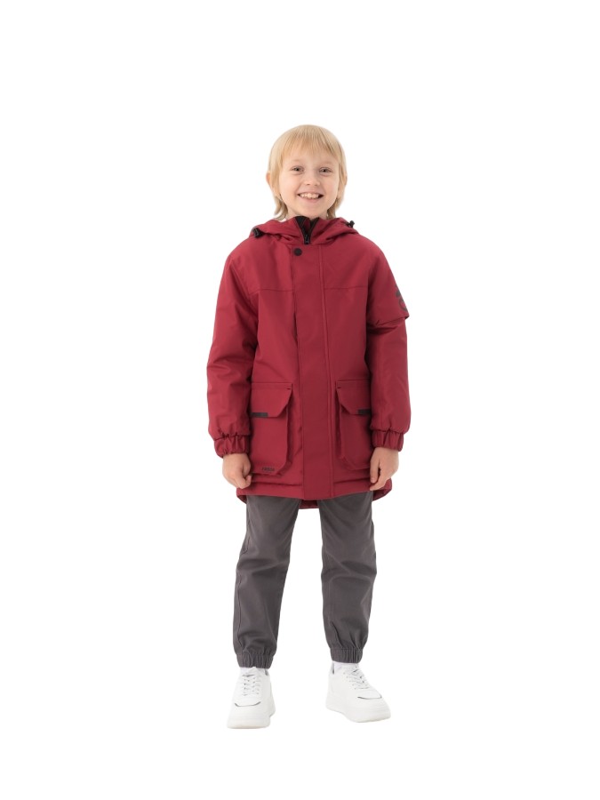 

Парка детская Emson 5037, бордовый, 140, 5037