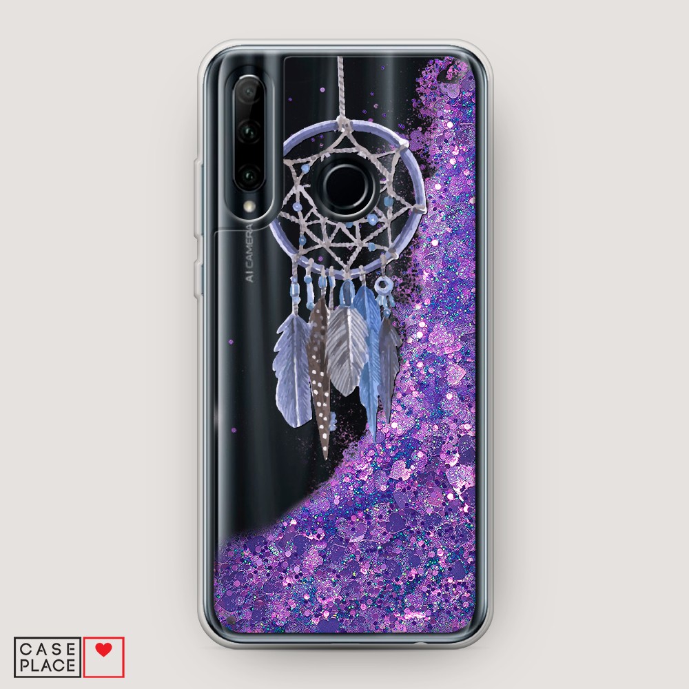 

Чехол Awog на Honor 10i/20 lite 2019/P Smart Plus 2019 "Синий ловец снов акварель", Разноцветный, 68992-1