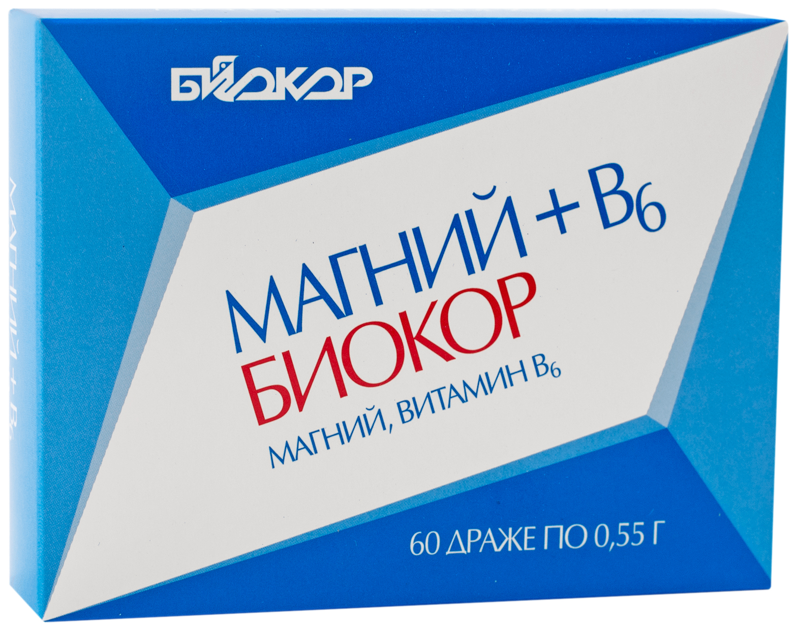 Магний + B6 Биокор драже 30 шт.