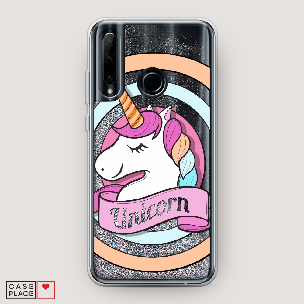 

Чехол Awog на Honor 10i/20 lite 2019/P Smart Plus 2019 "Unicorn зефирный", Разноцветный, 68991-1