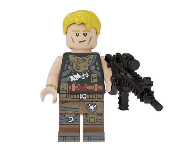 

Фигурка Стандартный скин из игры Fortnite совместимая с Лего