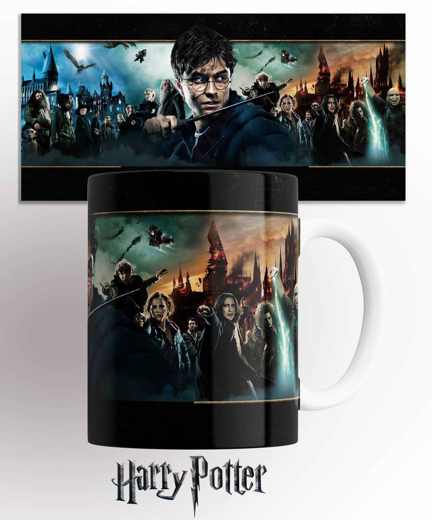 

Кружка с принтом Гарри поттер harry potter 330 мл., керамическая Гарри Поттер/Harry Potter.