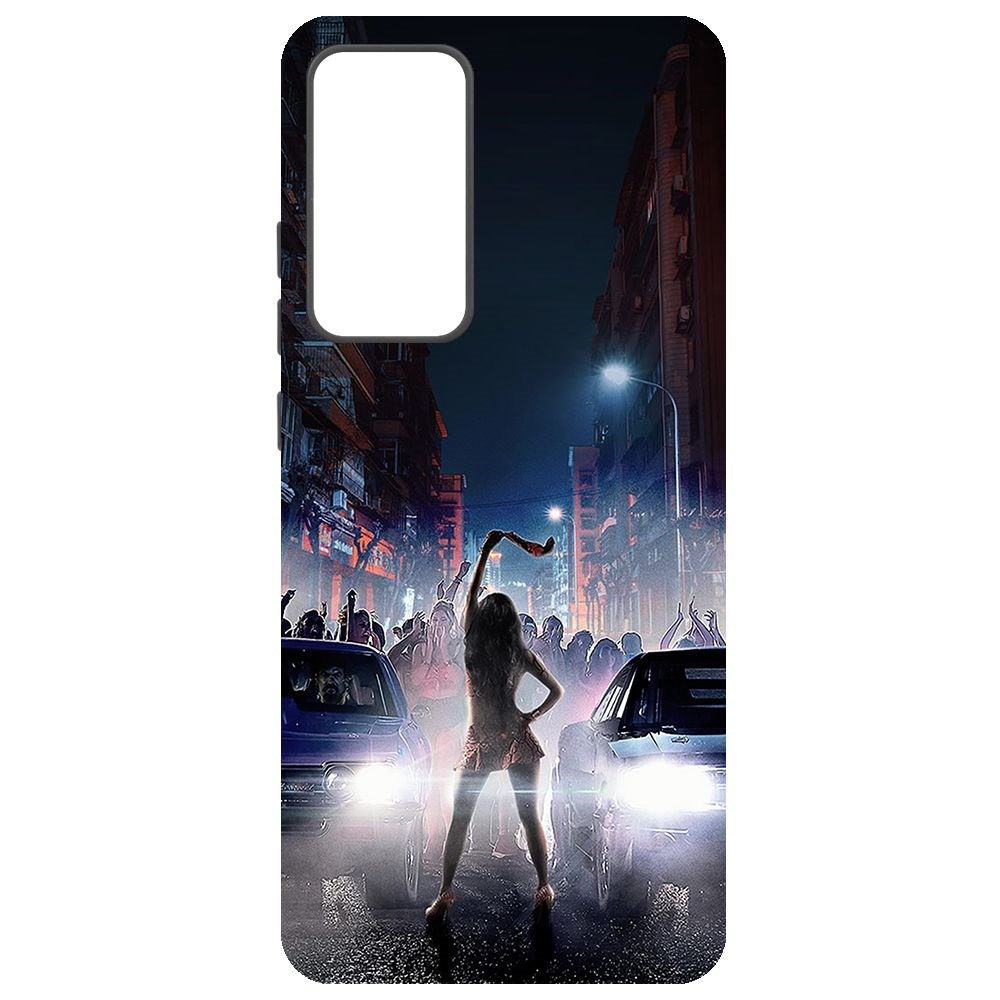 

Чехол-накладка Krutoff Soft Case Форсаж. Стритрейсинг для Xiaomi 12 черный