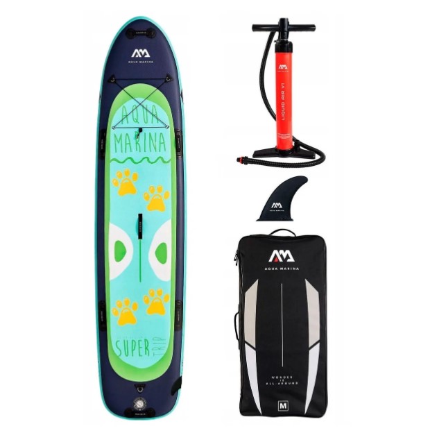

SUP-борд Aqua Marina Super Trip 370x82x15 см blue, Голубой;зеленый;синий, Super Trip