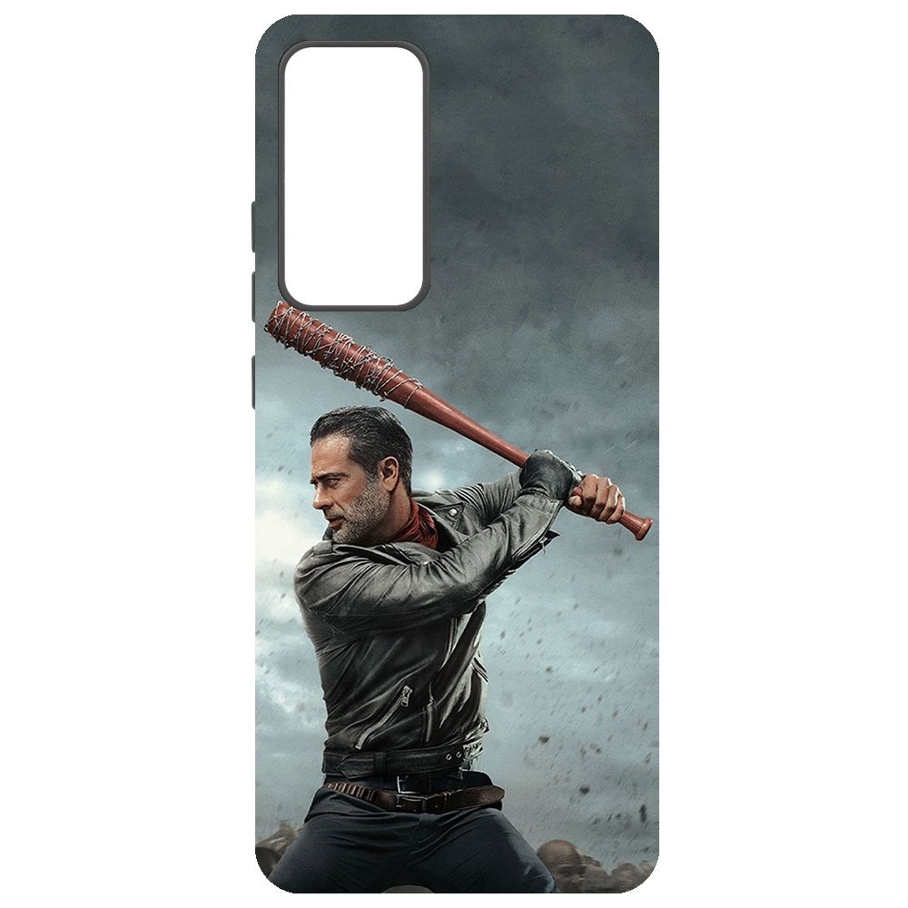 

Чехол-накладка Krutoff Soft Case Ходячие мертвецы. Ниган для Xiaomi 12 черный