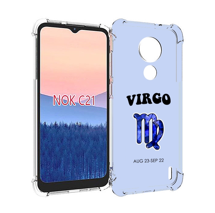 

Чехол MyPads знак-зодиака-дева-1 для Nokia C21, Прозрачный, Tocco