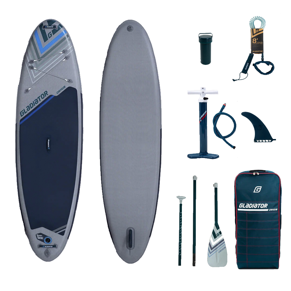 SUP-борд Gladiator Origin 329x86x15 см gray/blue