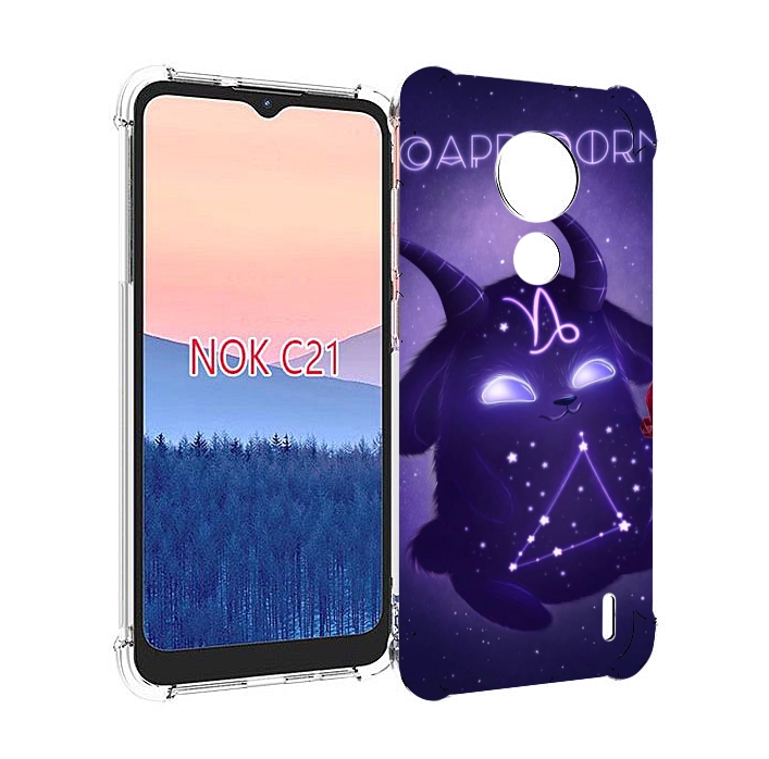 

Чехол MyPads знак-зодиака-козерог-7 для Nokia C21, Прозрачный, Tocco