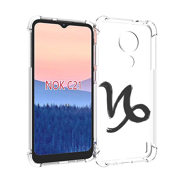 

Чехол MyPads знак-зодиака-козерог-8 для Nokia C21, Прозрачный, Tocco
