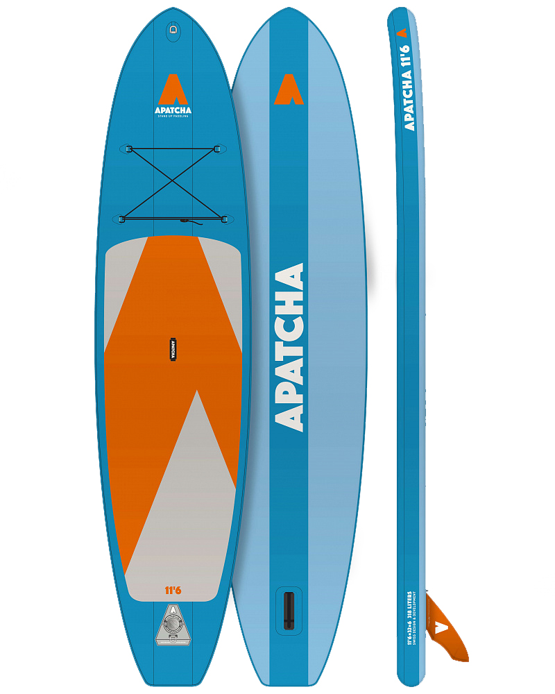 

Sup-борд Apatcha 11'6 350x81 см голубой/оранжевый