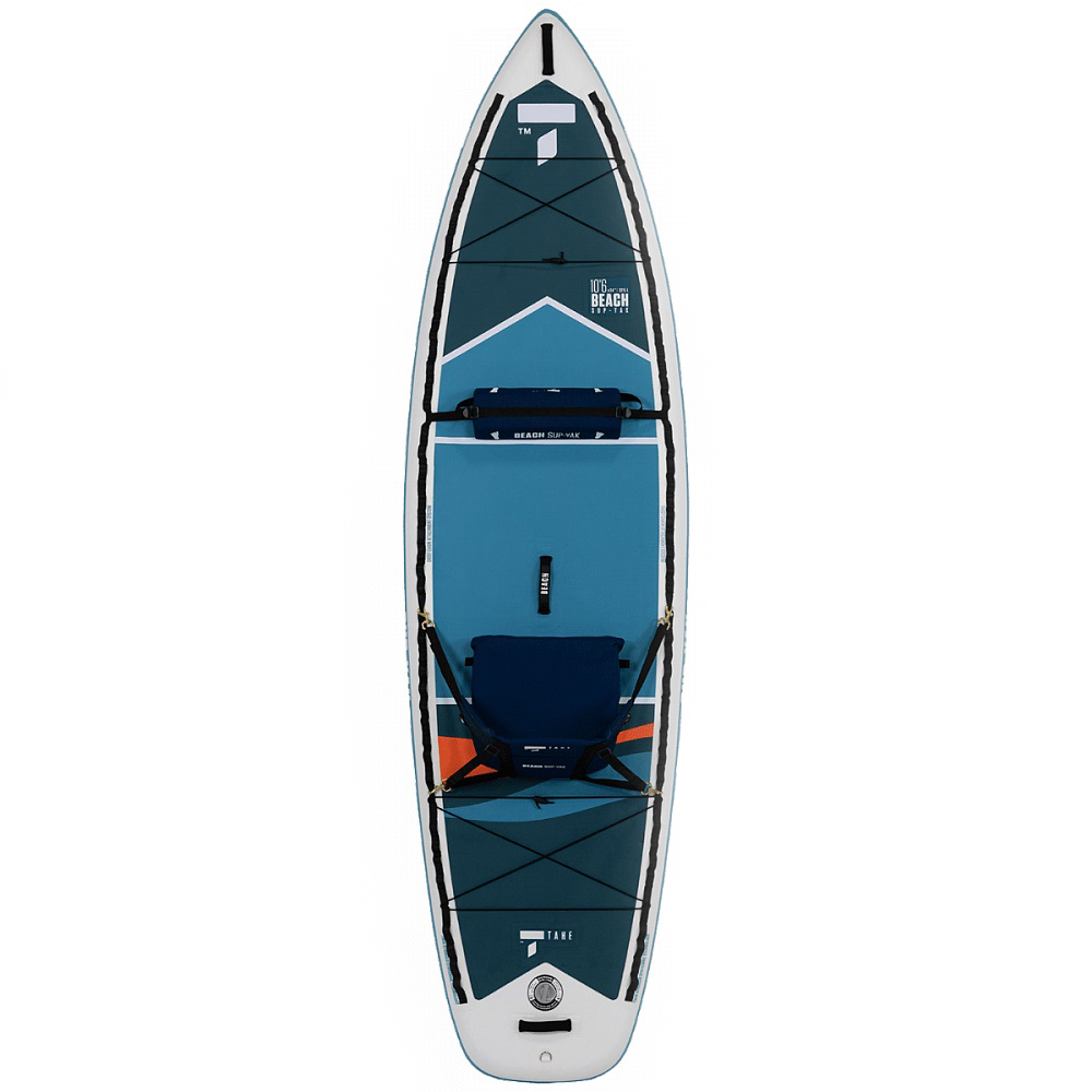 

Sup-борд Tahe Sup-Yak Beach Kayak Pack 10'6" 2022 320x86 см синий/белый
