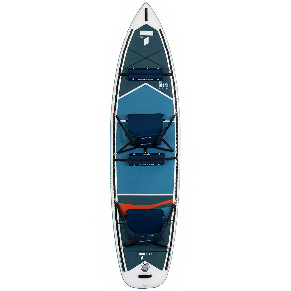 

Sup-борд Tahe Sup-Yak Beach Kayak Pack 11'6" 2022 350x91 см синий/белый
