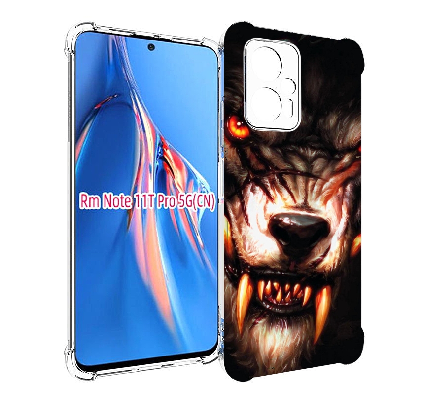 

Чехол MyPads злой голодный волк мужской для Xiaomi Redmi Note 11T Pro / 11T Pro Plus / ..., Прозрачный, Tocco