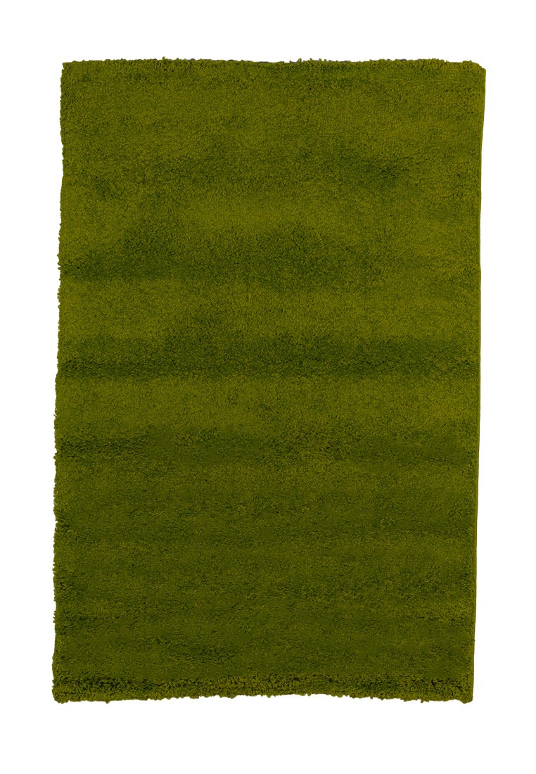 Ковер Kamalak tekstil Shaggy 100x150 см зеленый