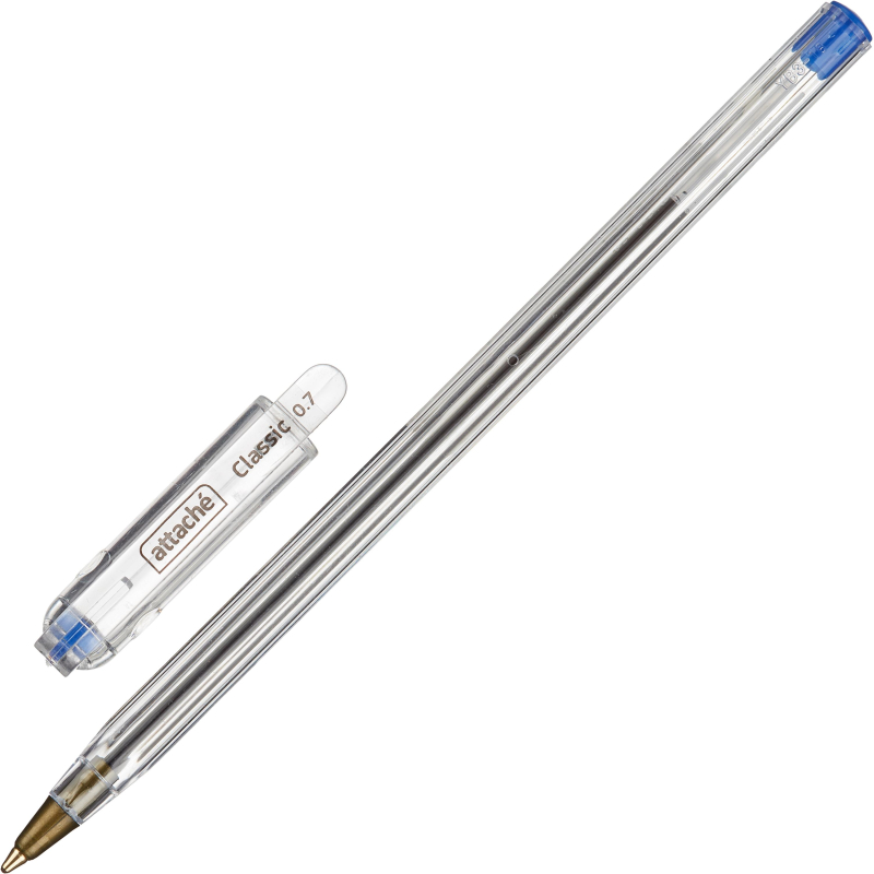 

Ручка шариковая Attache Classic 0,7мм синий ст., (20шт.)