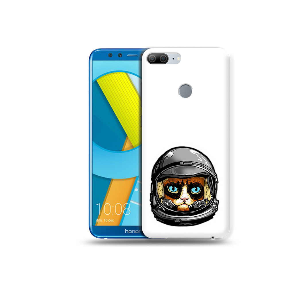 

Чехол MyPads Tocco для Huawei Honor 9 Lite кот космонавт (PT117118.56.400), Прозрачный, Tocco