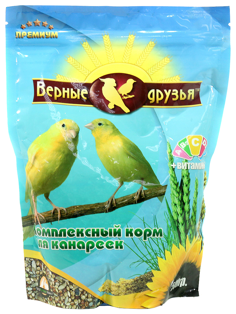 

Сухой корм для канареек Верные друзья, 500г