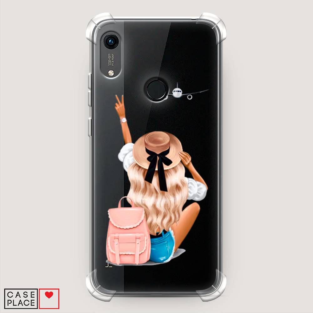 

Чехол Awog на Huawei Y6s "Автостопом самолетом", Разноцветный, 611551-1