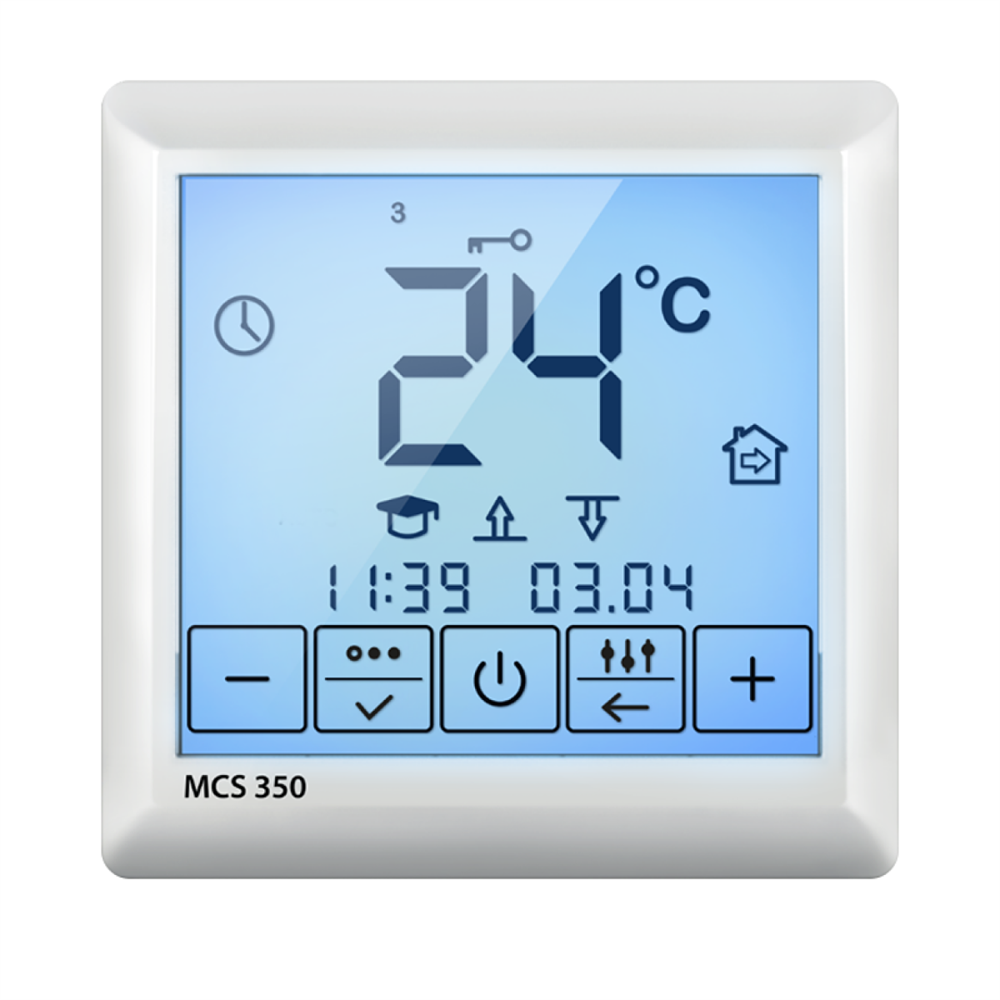 Терморегулятор для теплого пола Теплолюкс MCS 350 Tuya с Wi-Fi