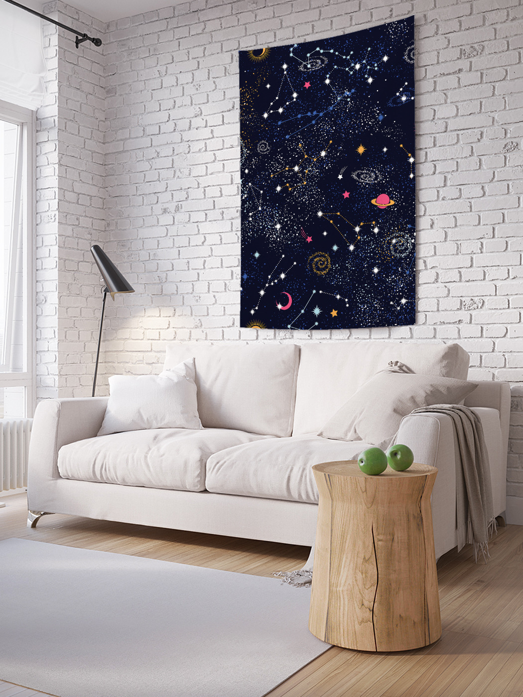 

Вертикальное фотопанно на стену JoyArty Космические тела 100x150 см, Космические тела