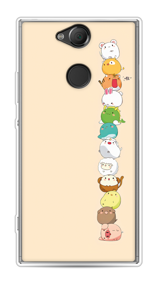 

Чехол Awog на Sony Xperia XA2 "Питомцы Чиби", Разноцветный, 53150-2