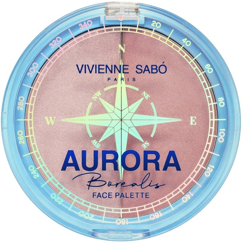 фото Палетка для лица vivienne sabo aurora borealis