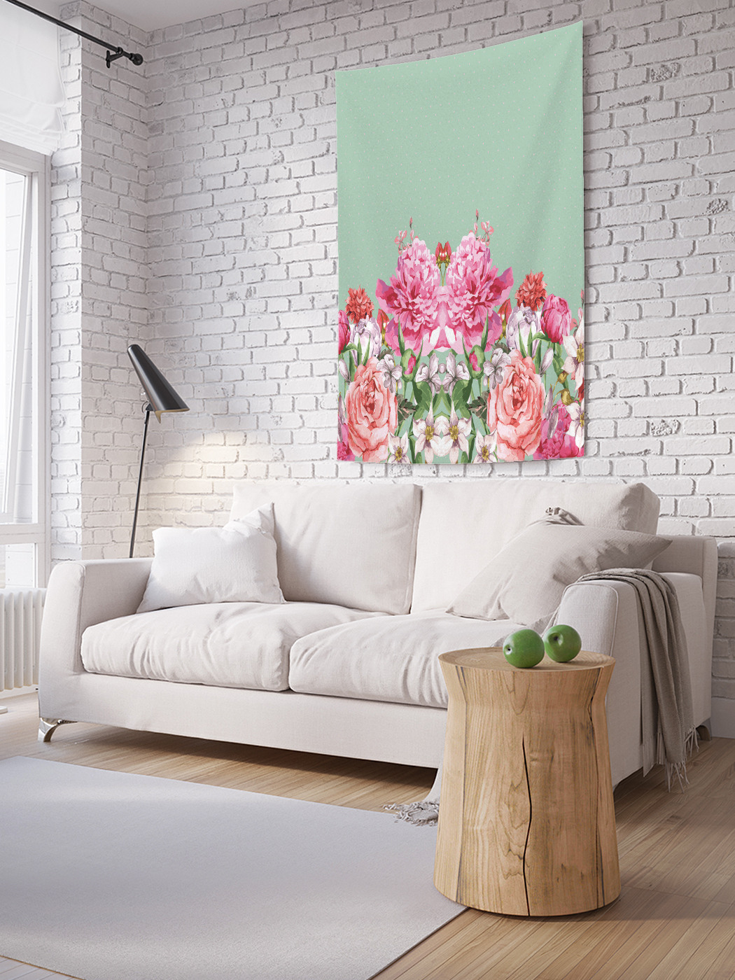 

Вертикальное фотопанно на стену JoyArty Цветочная композиция 100x150 см, Цветочная композиция