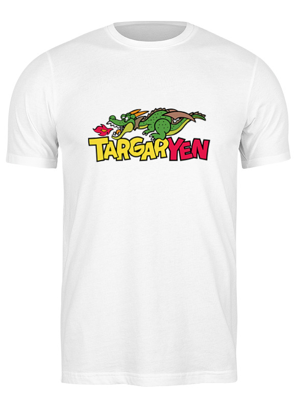 

Футболка мужская Printio Таргариен (targaryen) белая 3XL, Таргариен (targaryen)