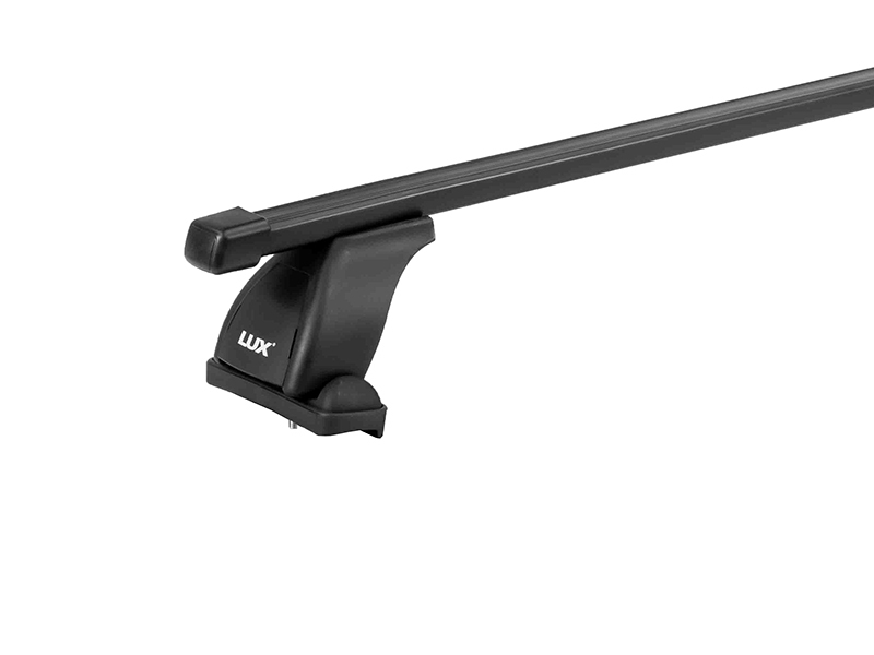 

Багажник на крышу LUX с дугами 1,3м прямоугольными в пластике для Peugeot 3008 SUV 2009-(а