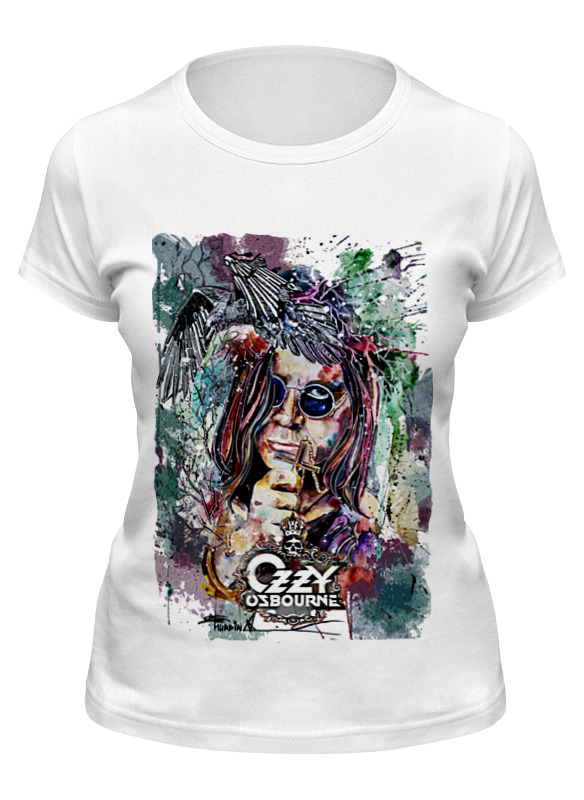 

Футболка женская Printio Ozzy osbourne белая XL, Белый, Ozzy osbourne