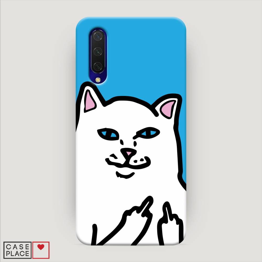 

Пластиковый чехол "Кот жесть" на Xiaomi Mi 9 Lite, 36720-7