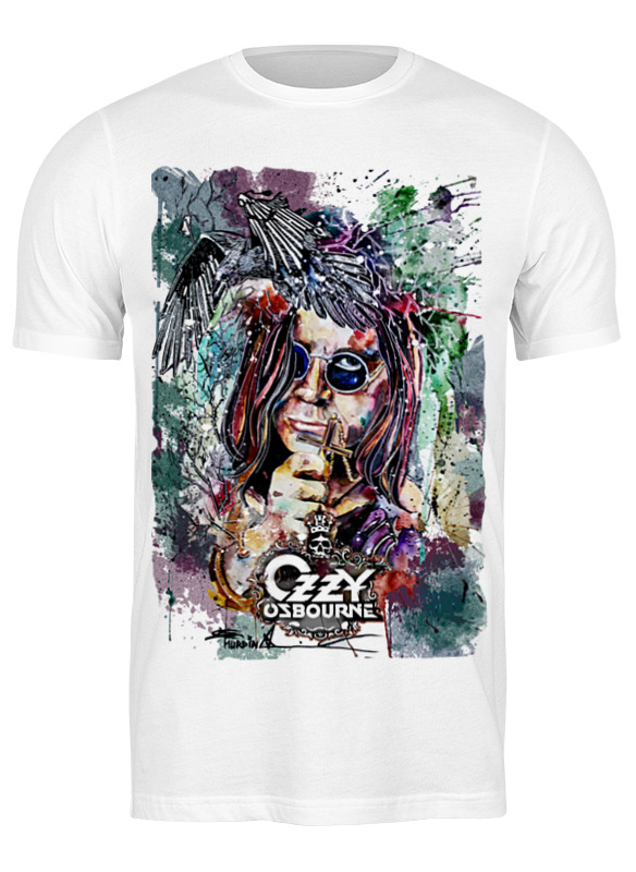 

Футболка мужская Printio Ozzy osbourne белая XL, Белый, Ozzy osbourne
