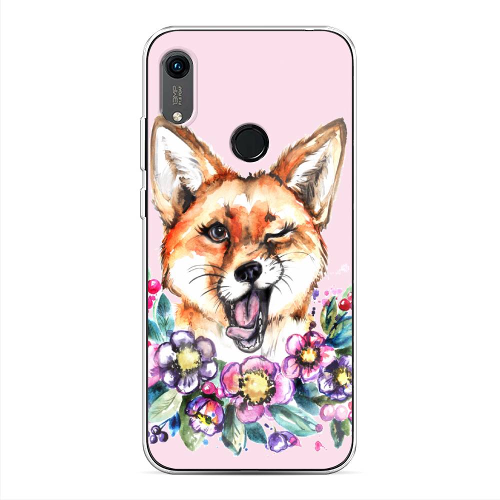 

Чехол Awog на Huawei Y6s "Подмигивающая лиса", Разноцветный, 611550-10