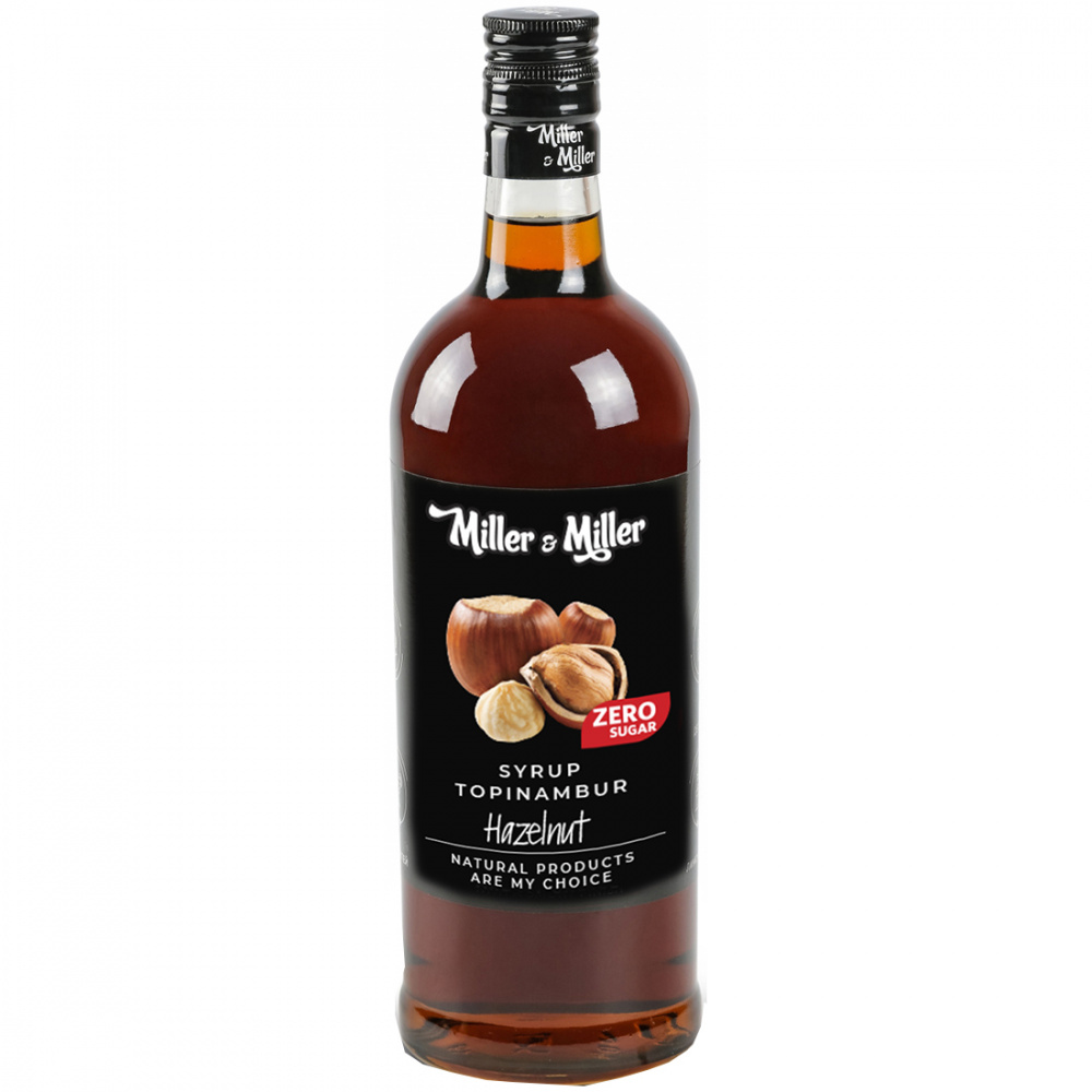 

Сироп из топинамбура Miller&Miller "Лесной орех", без сахара, 1 л