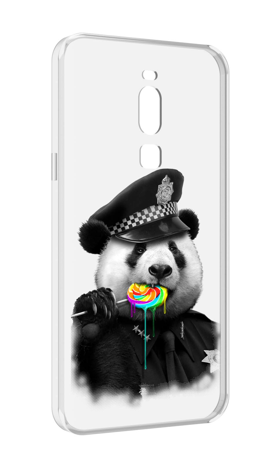 

Чехол MyPads Панда полиция для Meizu Note 8, Прозрачный, Tocco