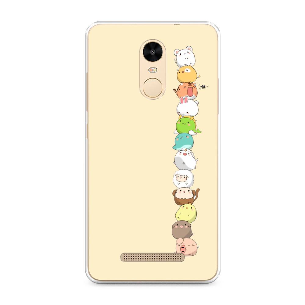 

Чехол Awog на Xiaomi Redmi Note 3/Note 3 Pro "Питомцы Чиби", Разноцветный, 31750-2