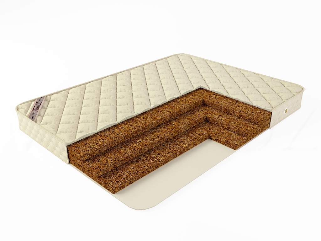 

Матрас беспружинный Virtuoz Биатрич 90х195х10, Белый, Биатрич